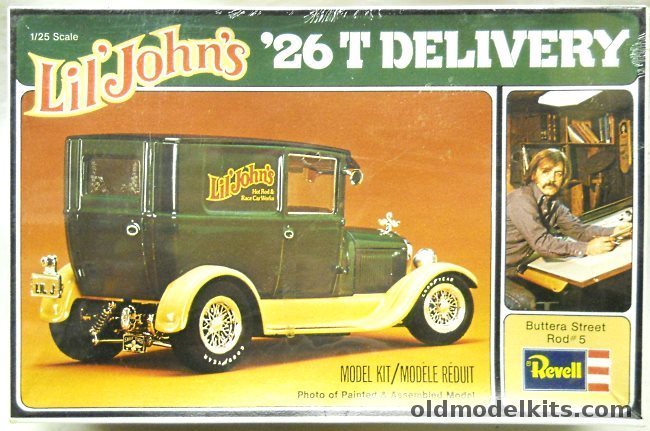 Revell 1/25 1926 Ford T Delivery Lil' John Buttera Custom, H1343 plastic model kit